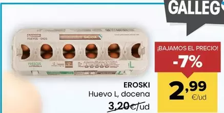 Eroski - Huevo L, Docena