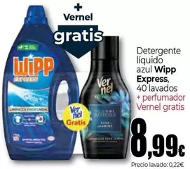 Wipp Express - Detergente Líquido Azul 