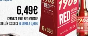 1906 - Cerveza Red Vintage