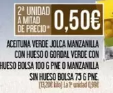 Jolca - Aceituna Verde Manzanilla Con Hueso O Gordal Verde Con Hueso Bolsa O Manzanilla Sin Hueso Bolsa
