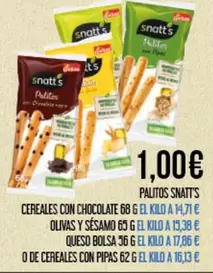 snatt's - Cereales Con Chocolate 68 G