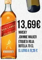 Walker - Etiqueta Roja Botella