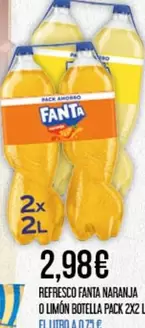 fanta - Refresco Naranja O Limon Botella