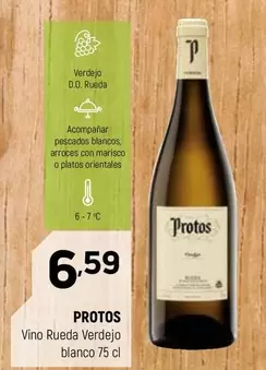 Protos - Vino Rueda Verdejo Blanco