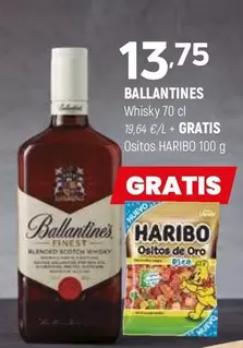 Ballantine's - Whisky + Gratis