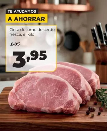 Cinta De Lomo De Cerdo Fresca