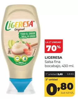 Ligeresa - Salsa Fina Bocabajo