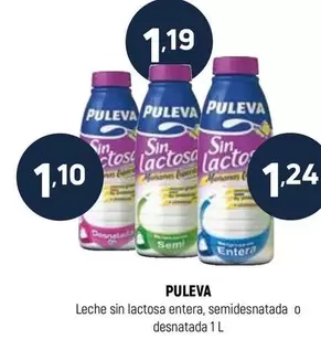 Puleva - Leche Sin Lactosa Entera