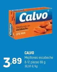 Calvo - Mejillones Escabeche