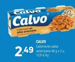 Calvo - Calamares Salsa Americana