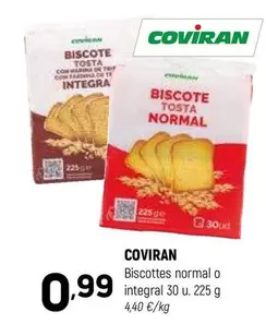 coviran - Biscottes Normal O Integral