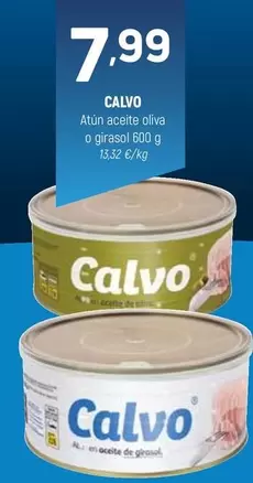 Calvo - Atun Aceite Oliva O Girasol