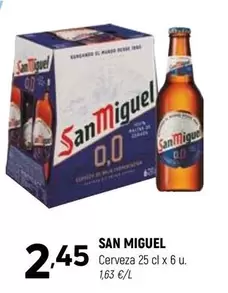 San Miguel - Cerveza