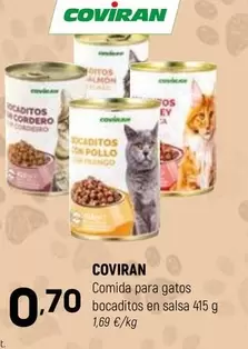 coviran - Comida Para Gatos Bocaditos En Salsa