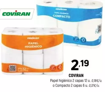 coviran - Papel Higienico