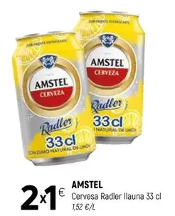 Amstel - Cervesa Radler Llauna