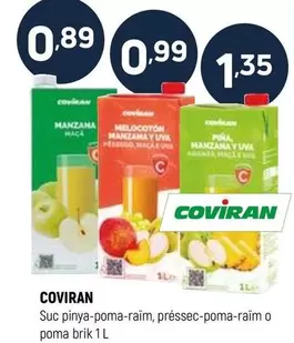 coviran - Suc Pinya-poma-raim, Préssec-poma-raim O Poma Brik