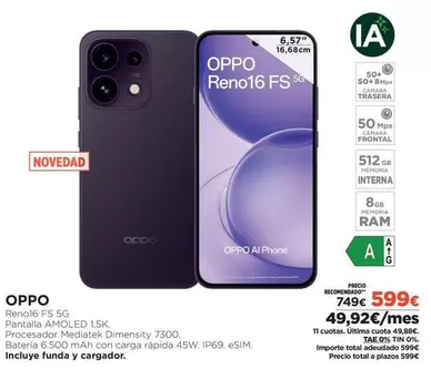 OPPO - Renó Fs 5g