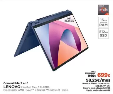 Lenovo - Convertible 2 En 1