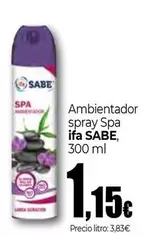 Ifa Sabe - Ambientador Spray