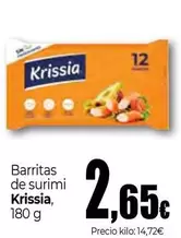 Krissia - Barritas De Surimi