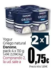 Danone - Yogur Griego Natural
