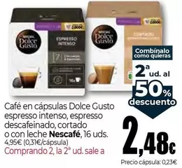 Nescafé - Cafe En Capsulas Dolce Gusto