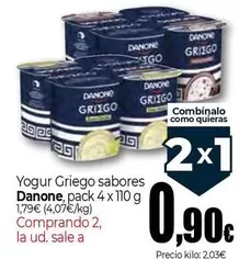 Danone - Yogur Griego Sabores