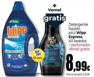 Wipp Express - Detergente Líquido Azul