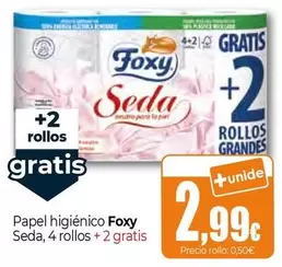 Foxy - Papel Higiénico Seda