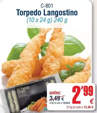Torpedo Langostino