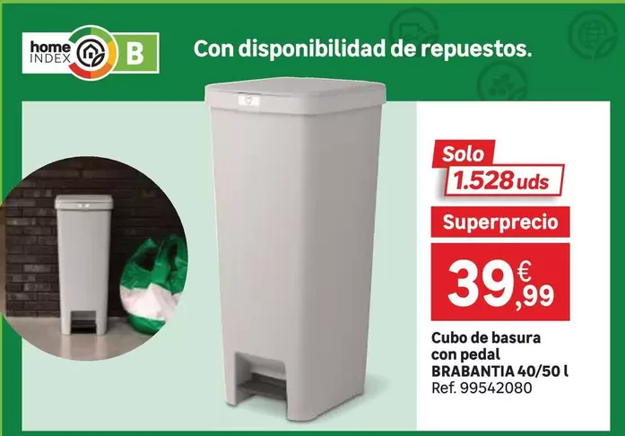 Brabantia - Cubo De Basura Con Pedal