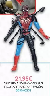 Spiderman - Venomversus Figura Transformacion