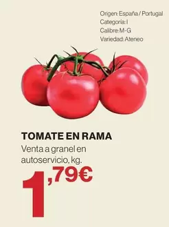 origen - Tomate En Rama