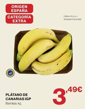 origen - Plátano De Canarias Igp
