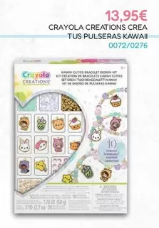 Crayola Creations Crea Tus Pulseras Kawaii