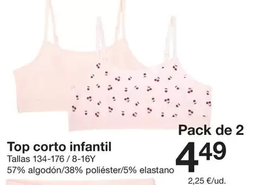 Top Corto Infantil