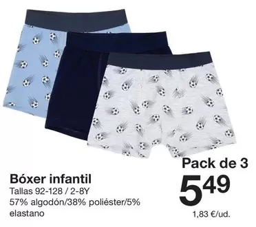 Boxer Infantil