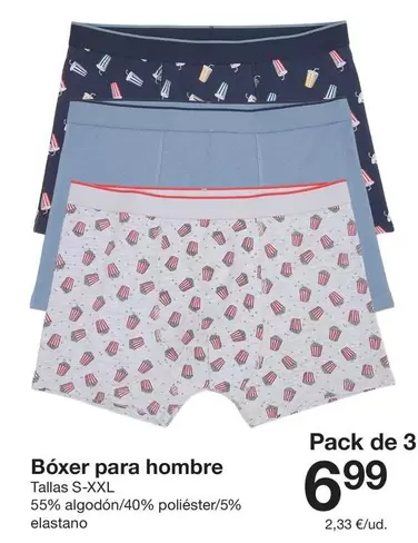 Boxer Para Hombre