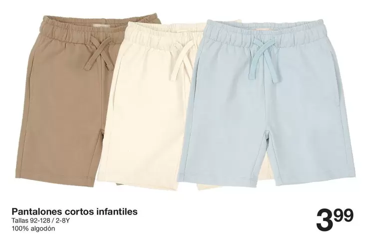 Pantalones Cortos Infantiles