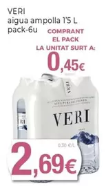 Veri - Aigua Ampolla