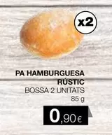 Pa Hamburguesa Rústic