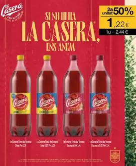 La Casera - Tinto De Verano Llima/Llima 0,0%/Gaseosa/ Gaseosa 0,0%