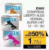 Evax - Compresa Liberty Ales Normal, Super I Nit