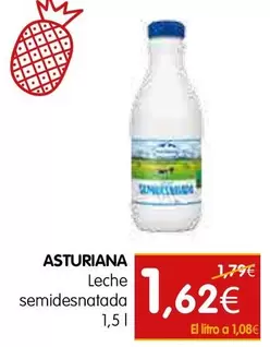 La Asturiana - Leche Semidesnatada
