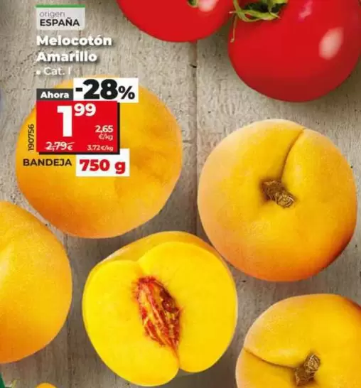 Melocoton Amarillo 