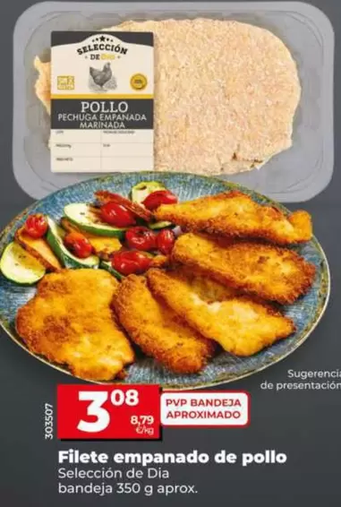 Seleccion De Dia - Filete Empanado De Pollo