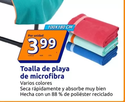 Toalla De Playa De Microfibra