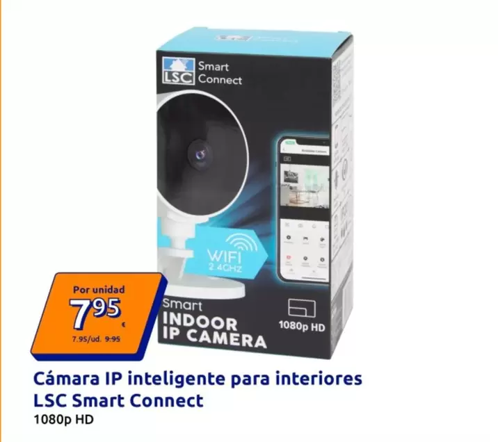 LSC Smart Connect - Câmara IP Inteligente Para Interiores
