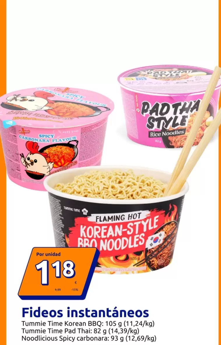 Fideos Instantaneos